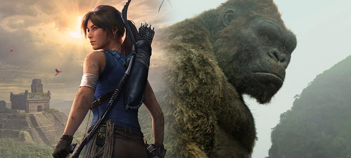 Kong - Ilha da Caveira e Tomb Raider vão virar séries animadas na