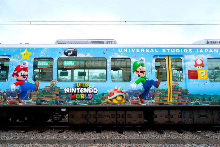 Japão ganha trem temático de Super Nintendo World - NerdBunker