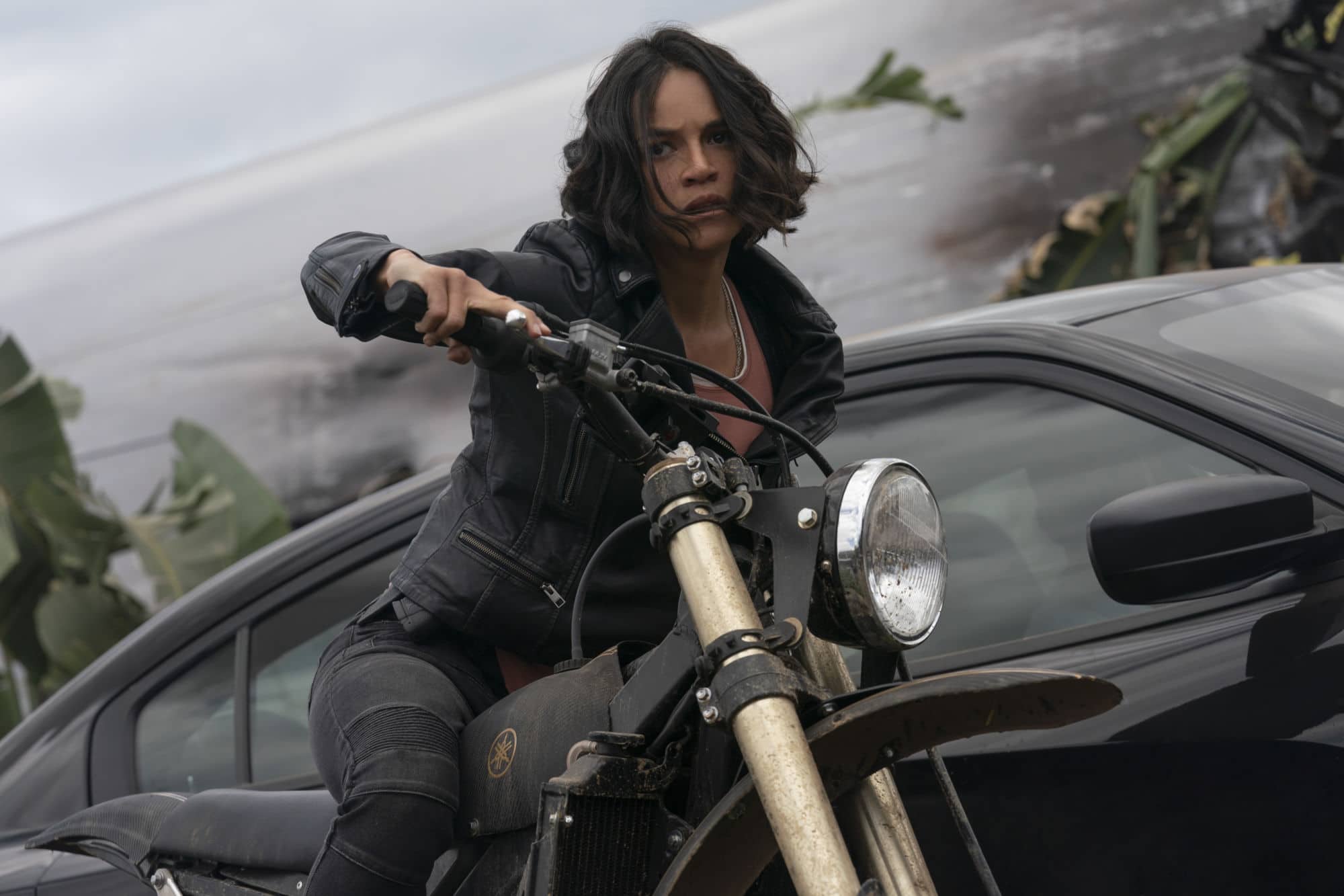 Michelle Rodriguez as Letty in F9, directed by Justin Lin.