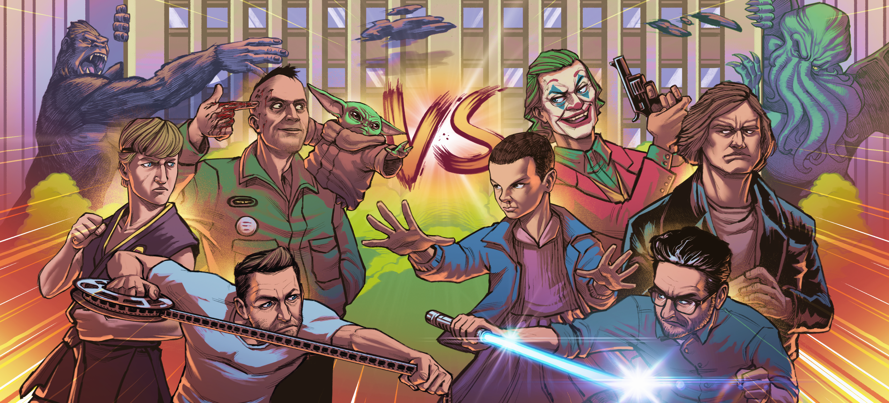 Capa do episódio A batalha dos Crossovers 9