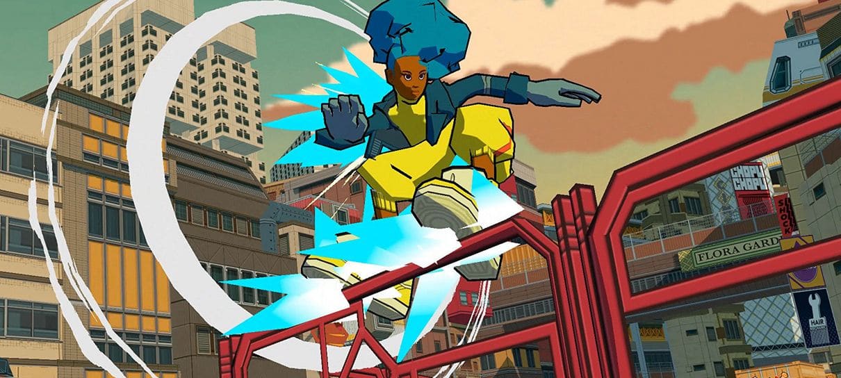 Bomb Rush Cyberfunk ganha trailer com músicas de Hideki Naganuma