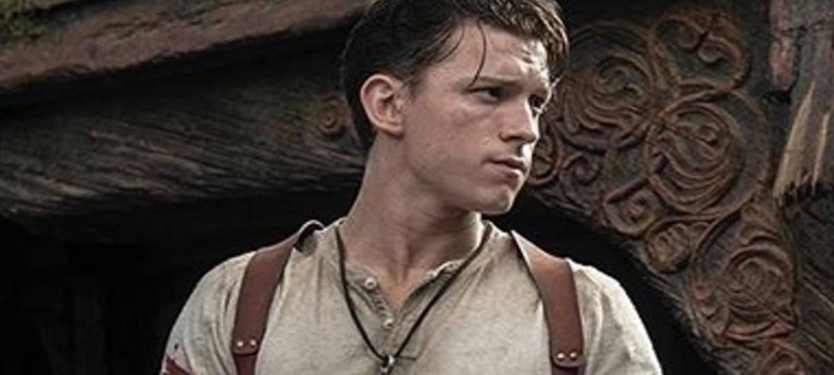 "Cenas de ação são as maiores que já fiz", diz Tom Holland sobre filme de Uncharted