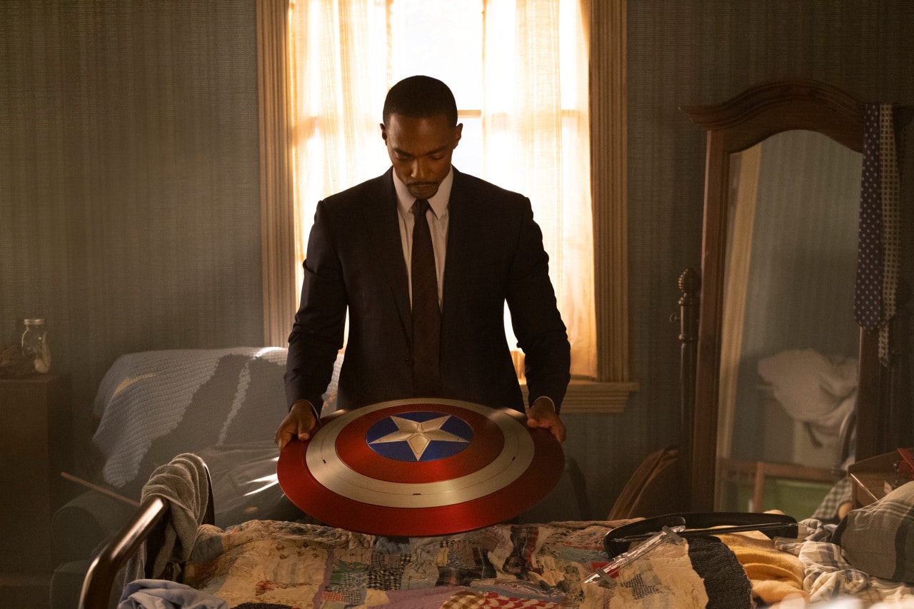 Falcon/Sam Wilson (Anthony Mackie) in Marvel Studios' THE FALCON AND THE WINTER SOLDIER exclusively on Disney+. Photo by Chuck Zlotnick. ©Marvel Studios 2020. All Rights Reserved.