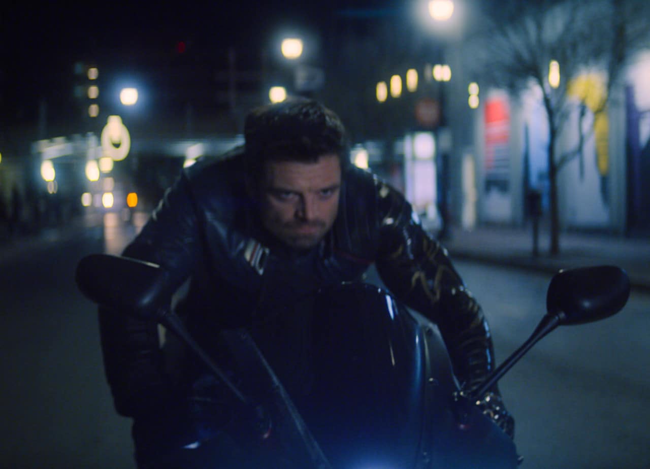 Winter Soldier/Bucky Barnes (Sebastian Stan) in Marvel Studios' THE FALCON AND THE WINTER SOLDIER exclusively on Disney+. Photo courtesy of Marvel Studios. ©Marvel Studios 2021. All Rights Reserved.