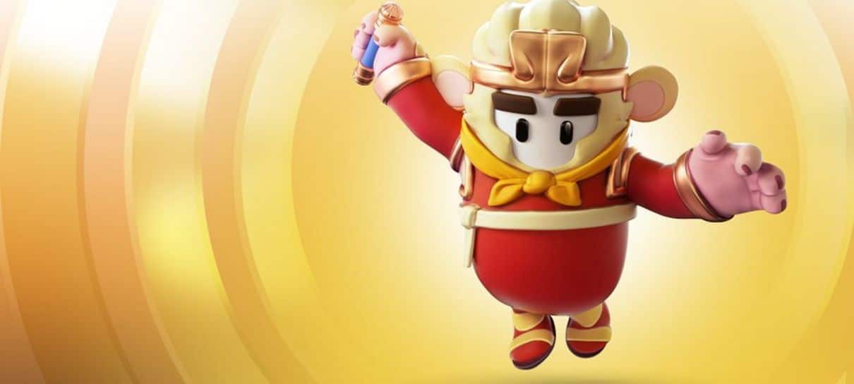 Fall Guys | Skin de Rei Macaco está de graça por tempo limitado