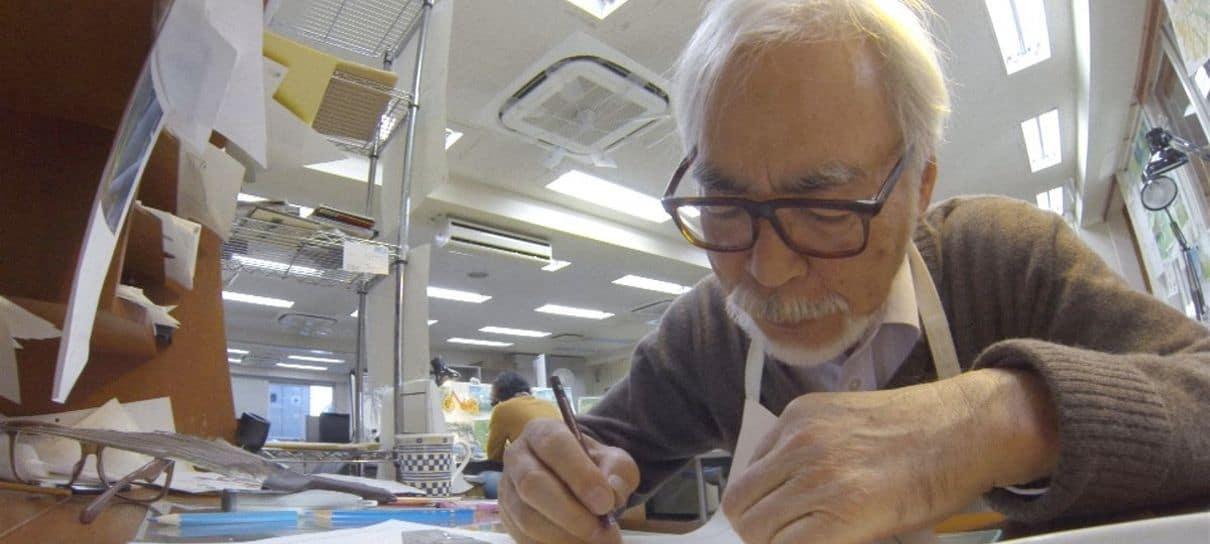 Hayao Miyazaki saiu da aposentadoria pois precisava "criar algo para viver"
