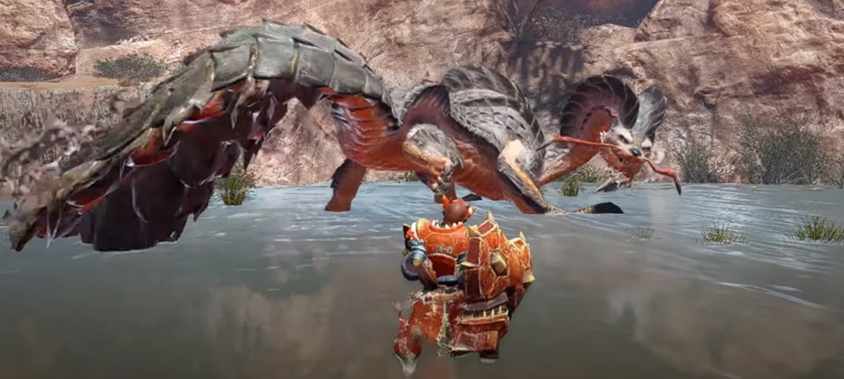 Monster Hunter Rise ganha trailer com novas criaturas