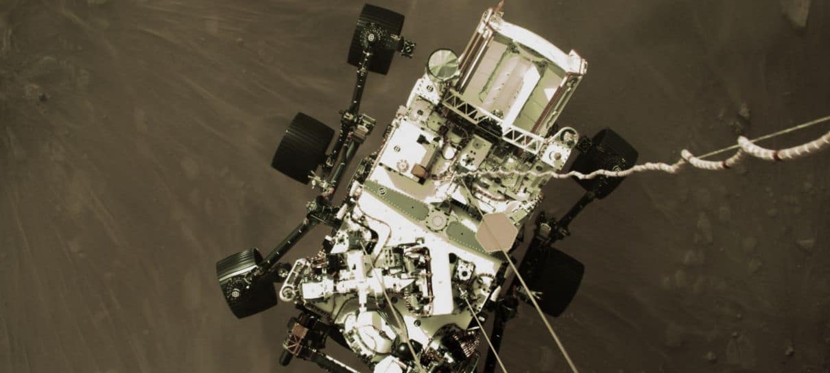 NASA divulga primeiros vídeos da Perseverance em Marte