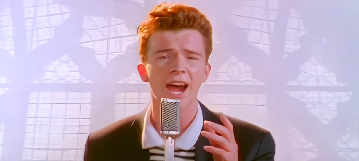 Never Gonna Give You Up ganha vídeo em resolução 4K
