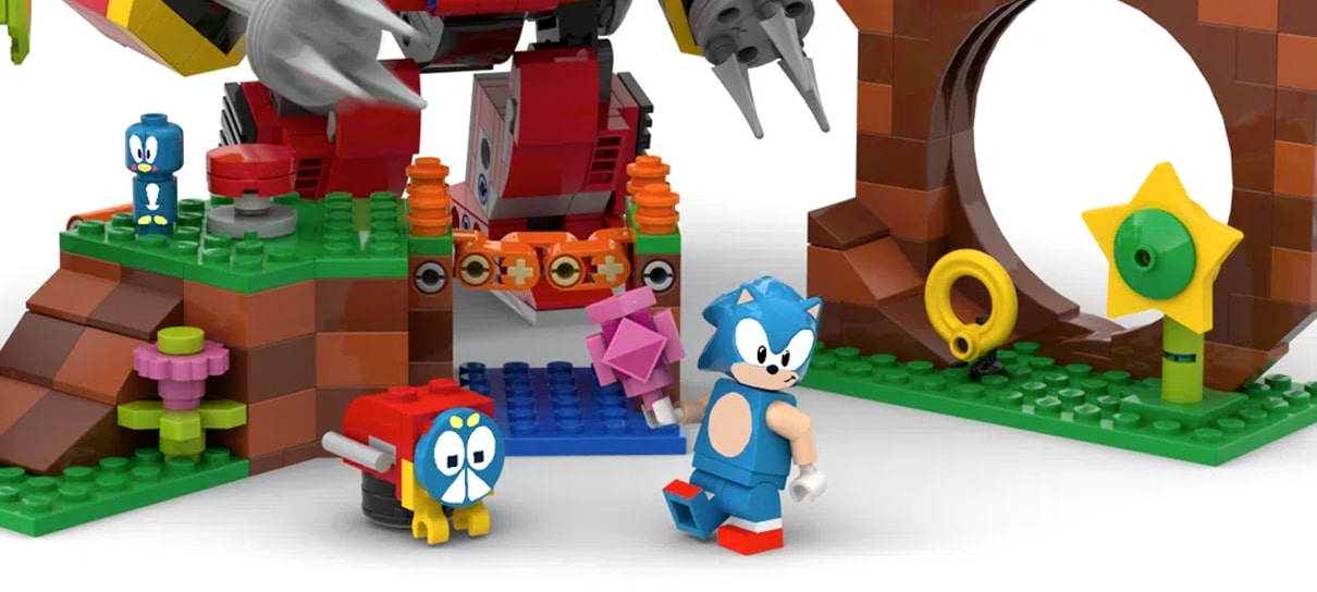 Sonic terá conjunto de LEGO de Green Hill Zone