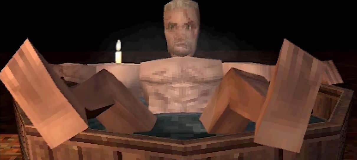 Vídeo imagina The Witcher 3 como um jogo de PS1 (ou quase isso)