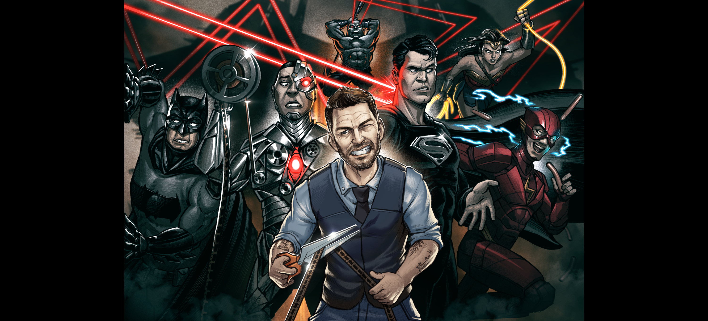 Capa do episódio Liga da Justiça SnyderCut: O Não corte de Zack Snyder