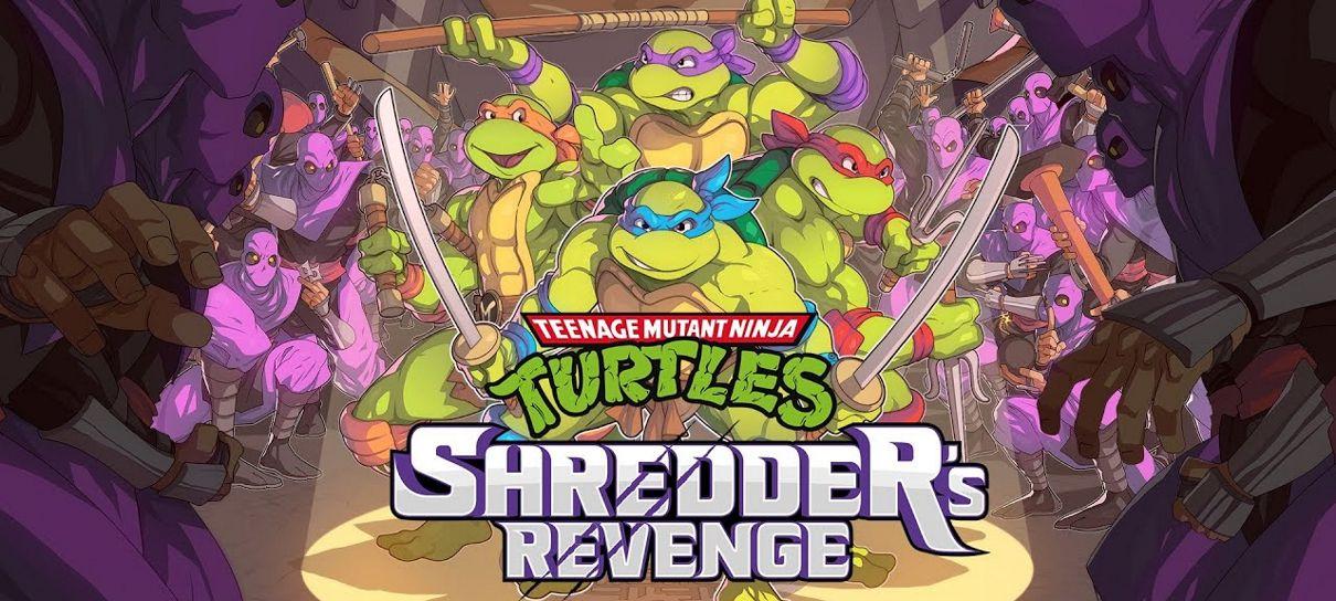 Tartarugas Ninja vai ganhar jogo beat-em up inspirado por Turtles in Time