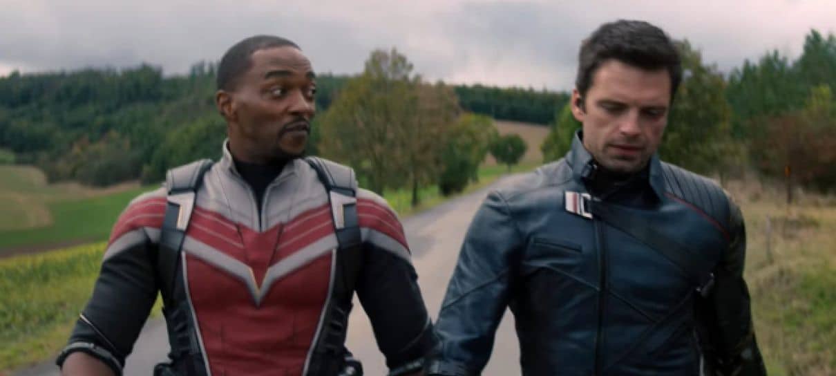 Falcão e o Soldado Invernal competem em novo vídeo da série