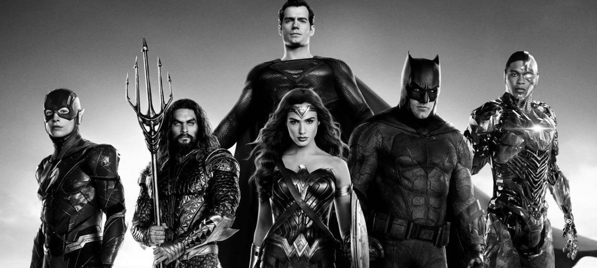 Versão em preto e branco do Snyder Cut da Liga da Justiça ganha teaser; assista