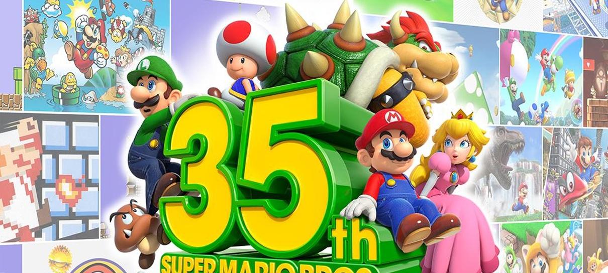 Jogos dos 35 anos de Super Mario serão retirados da eShop hoje (31)