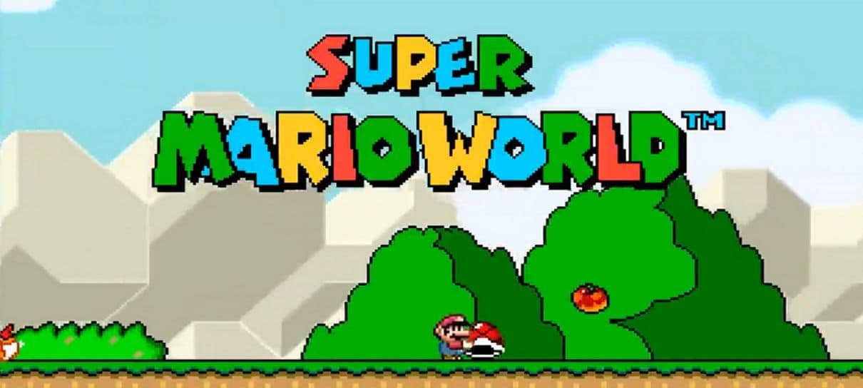 Brasileiro recupera recorde mundial em 'Super Mario World
