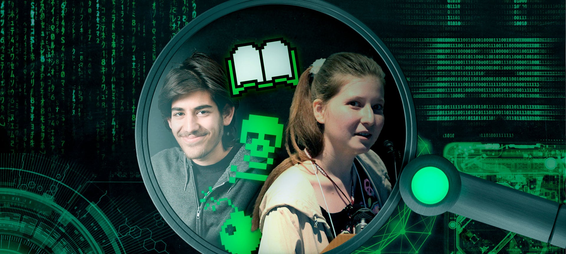 Hackers: Aaron Swartz e Alexandra Elbakyan