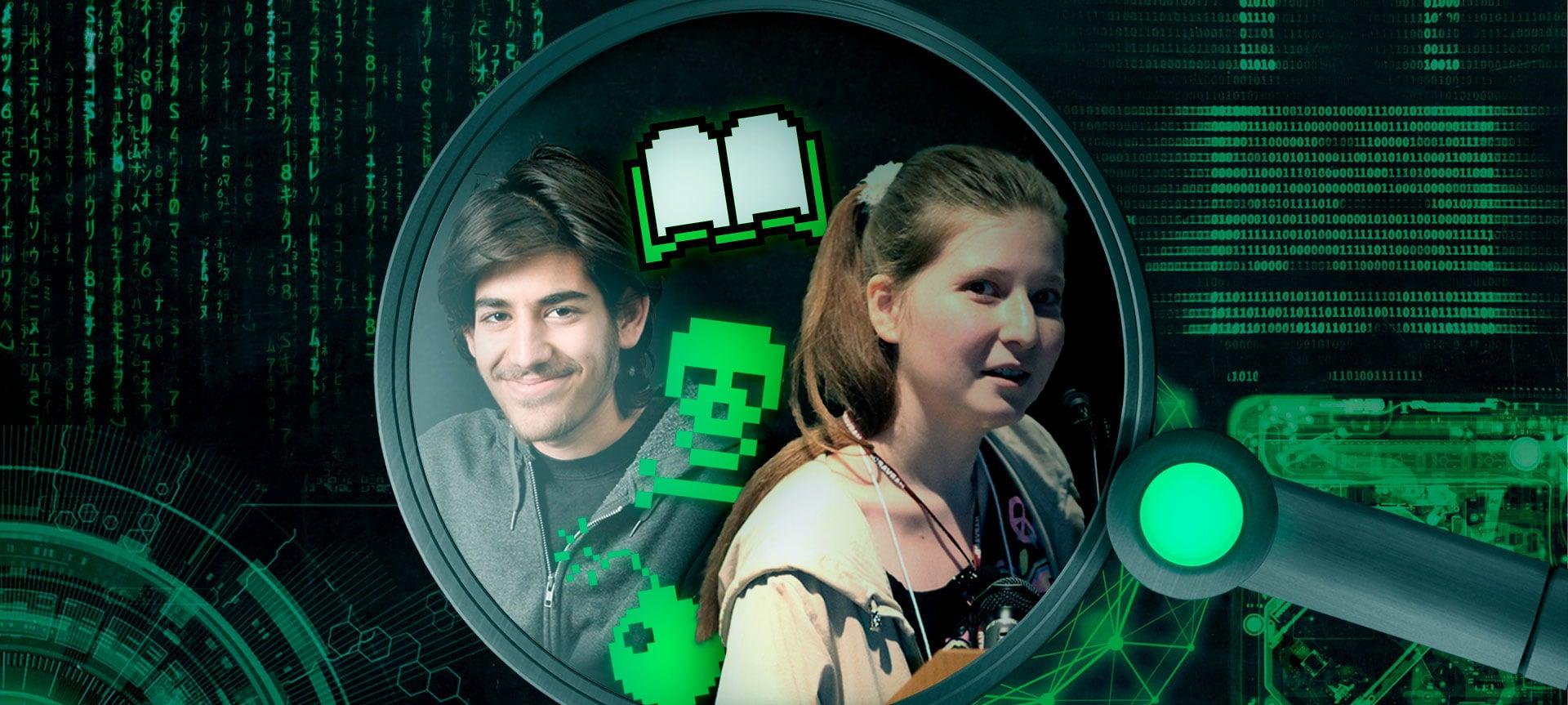 Hackers: Aaron Swartz e Alexandra Elbakyan