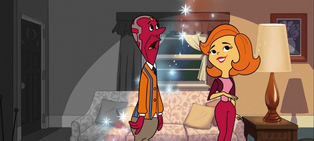 WandaVision faz crossover com diferentes séries em ilustrações