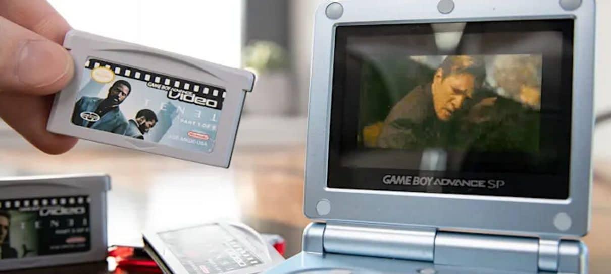 YouTuber colocou Tenet em um Game Boy para "assistir ao filme da pior maneira possível"