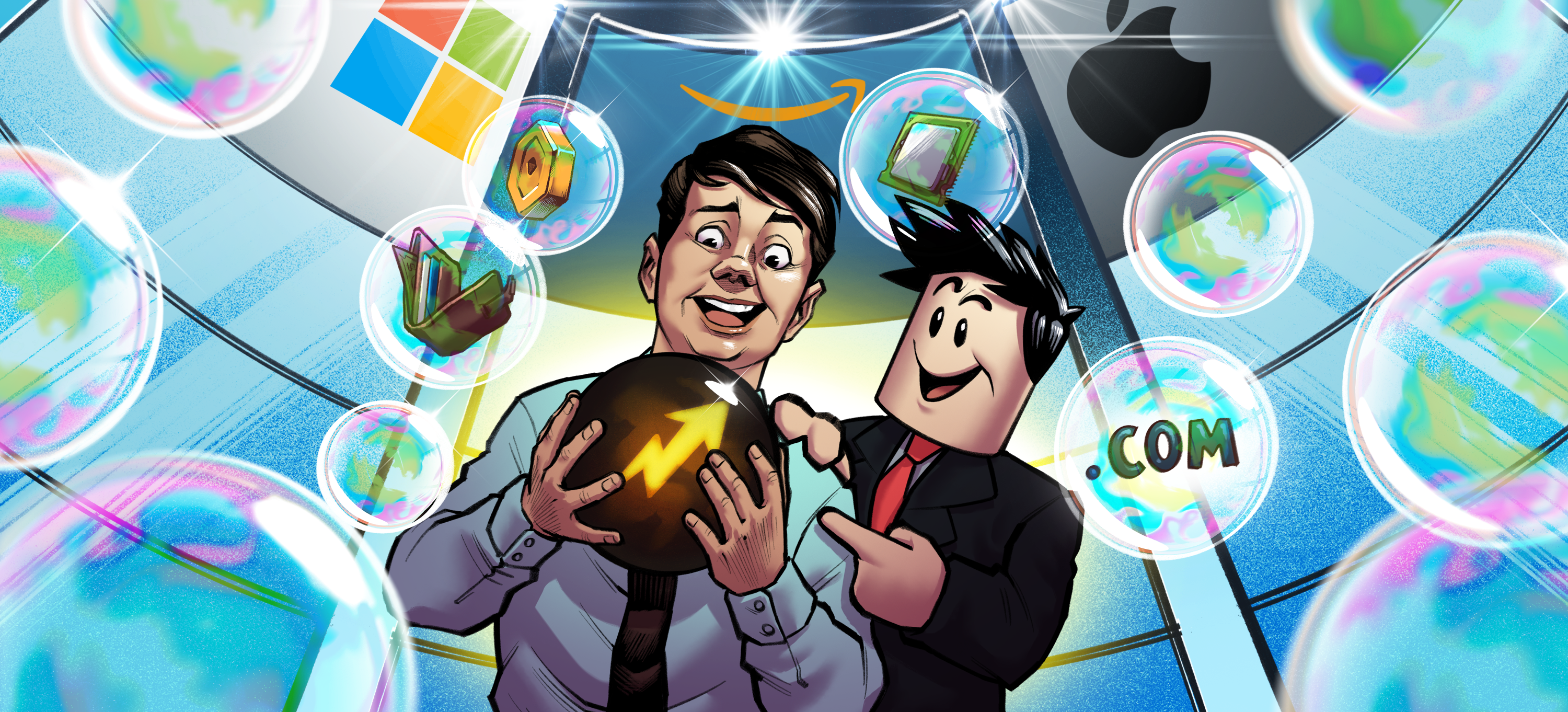 Capa do episódio As techs e a bolsa em 2021