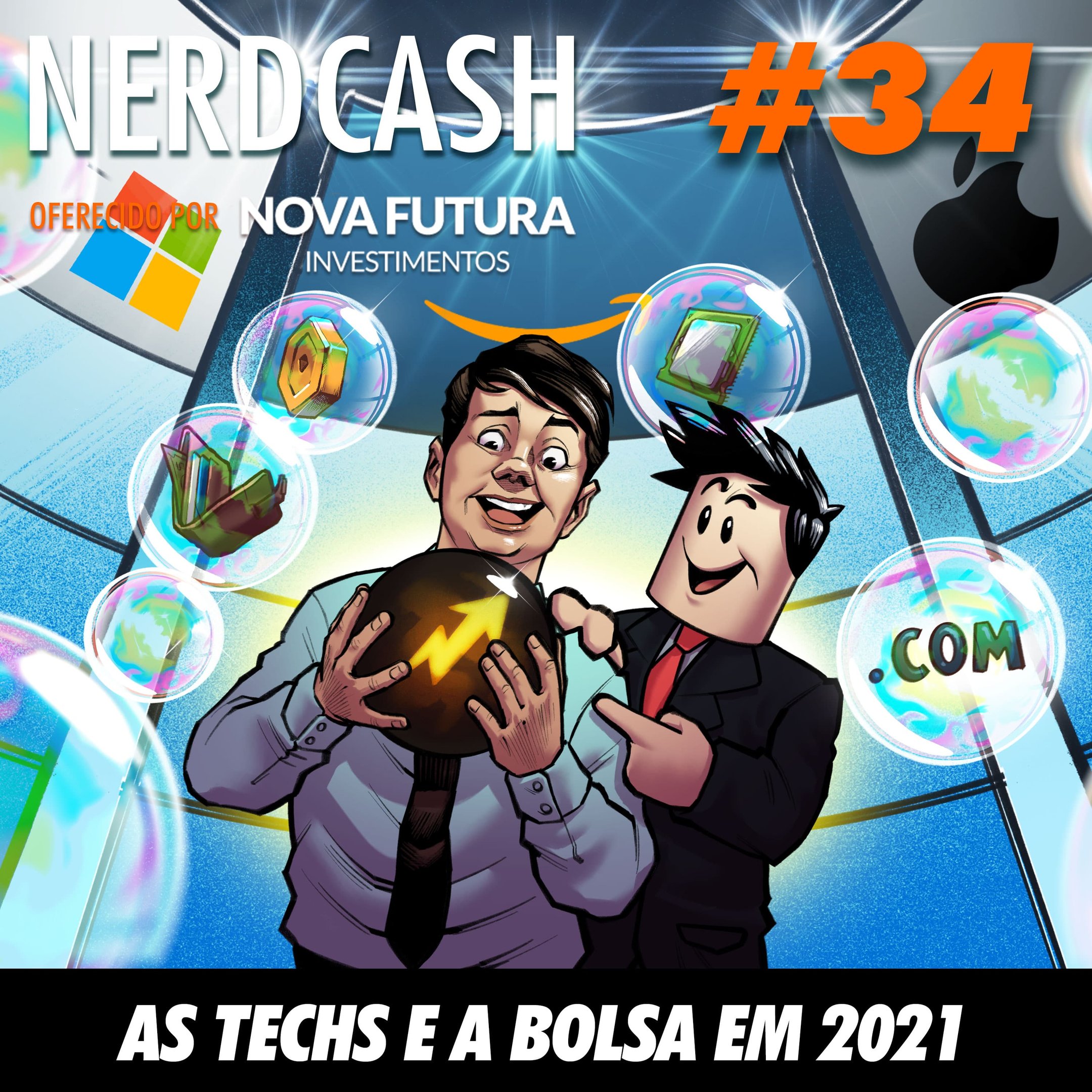 NerdCash 34 - As techs e a bolsa em 2021