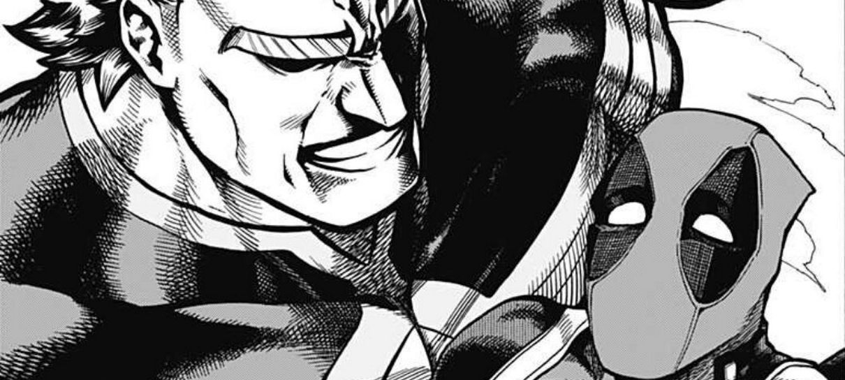 Mangá do Deadpool terá participação especial do All Might, de My Hero Academia