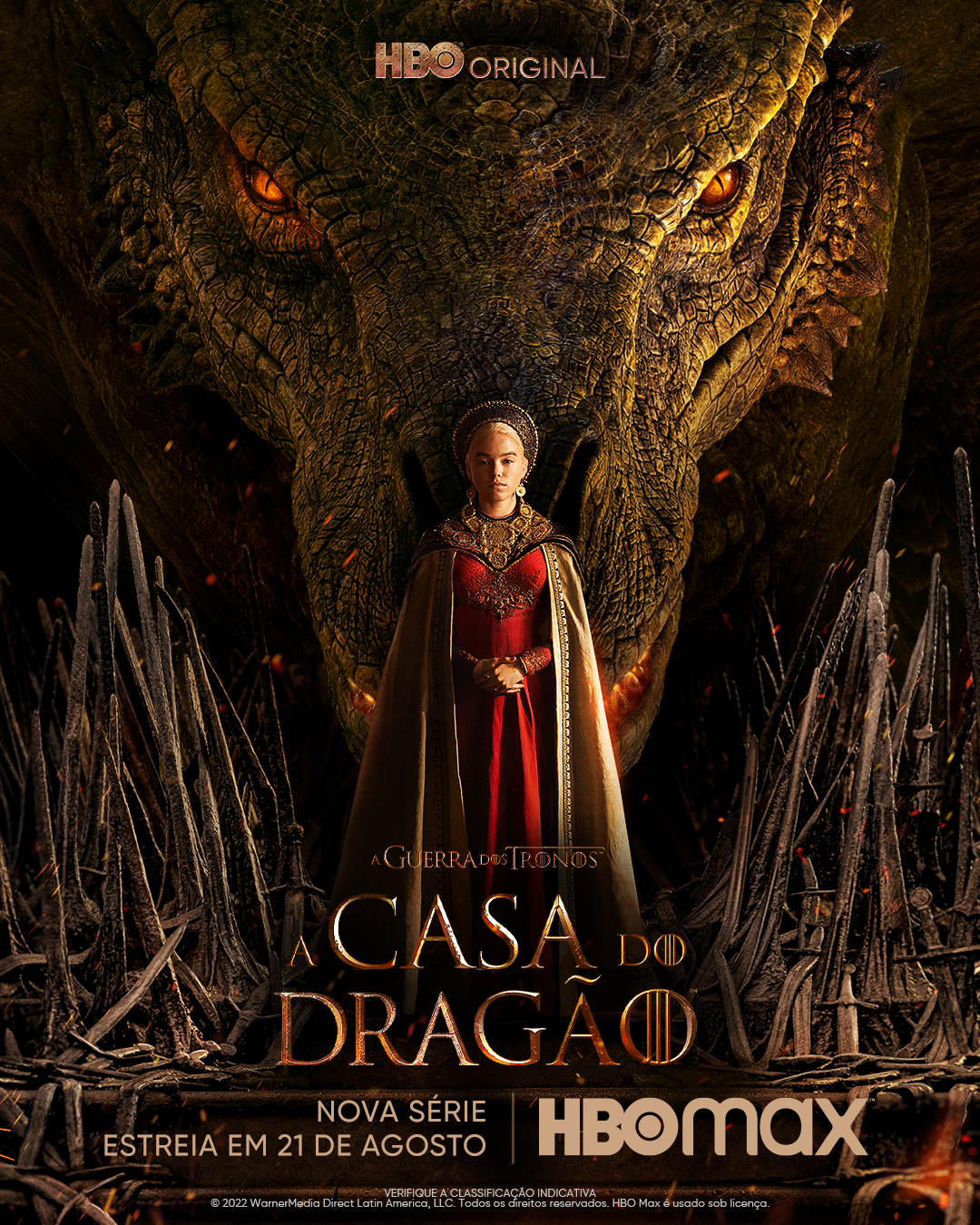 Primeiro teaser de House of the Dragons revela personagens da série