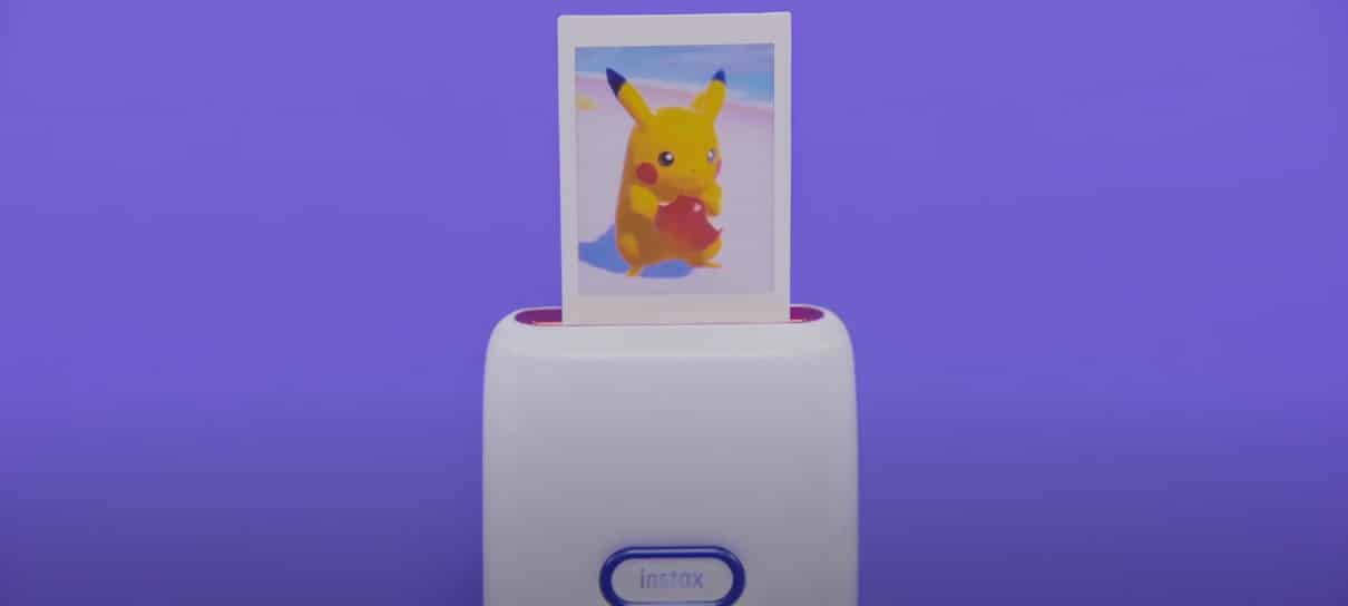 Imprima suas fotos do Pokémon Snap na vida real com esta mini impressora