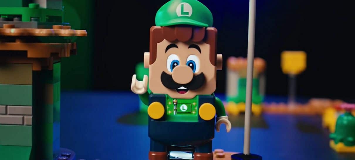 LEGO Super Mario anuncia novo conjunto com Luigi