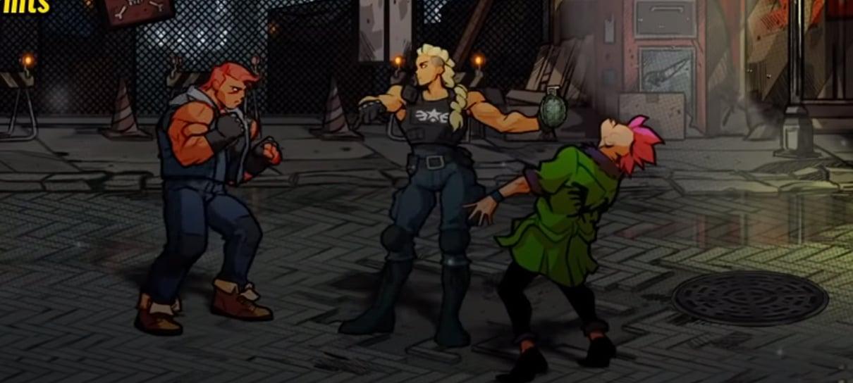 Streets of Rage 4 terá DLC com três novos personagens jogáveis
