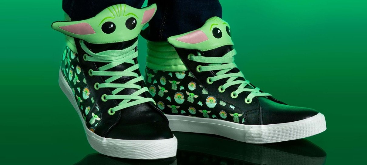 Tênis do Baby Yoda é o calçado mais fofinho da galáxia