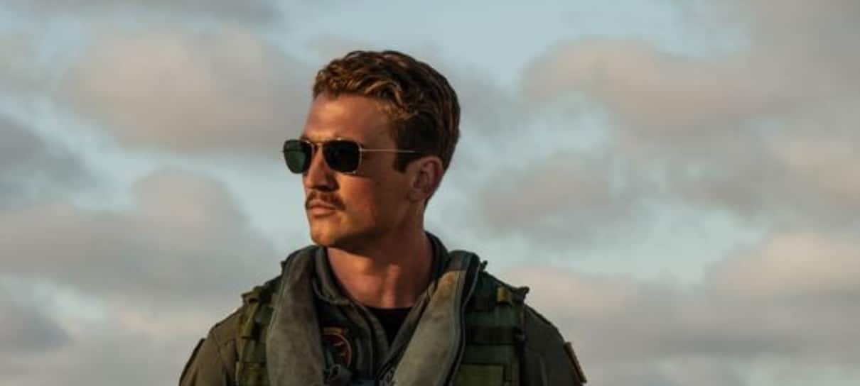 Miles Teller figura nova foto de Top Gun: Maverick