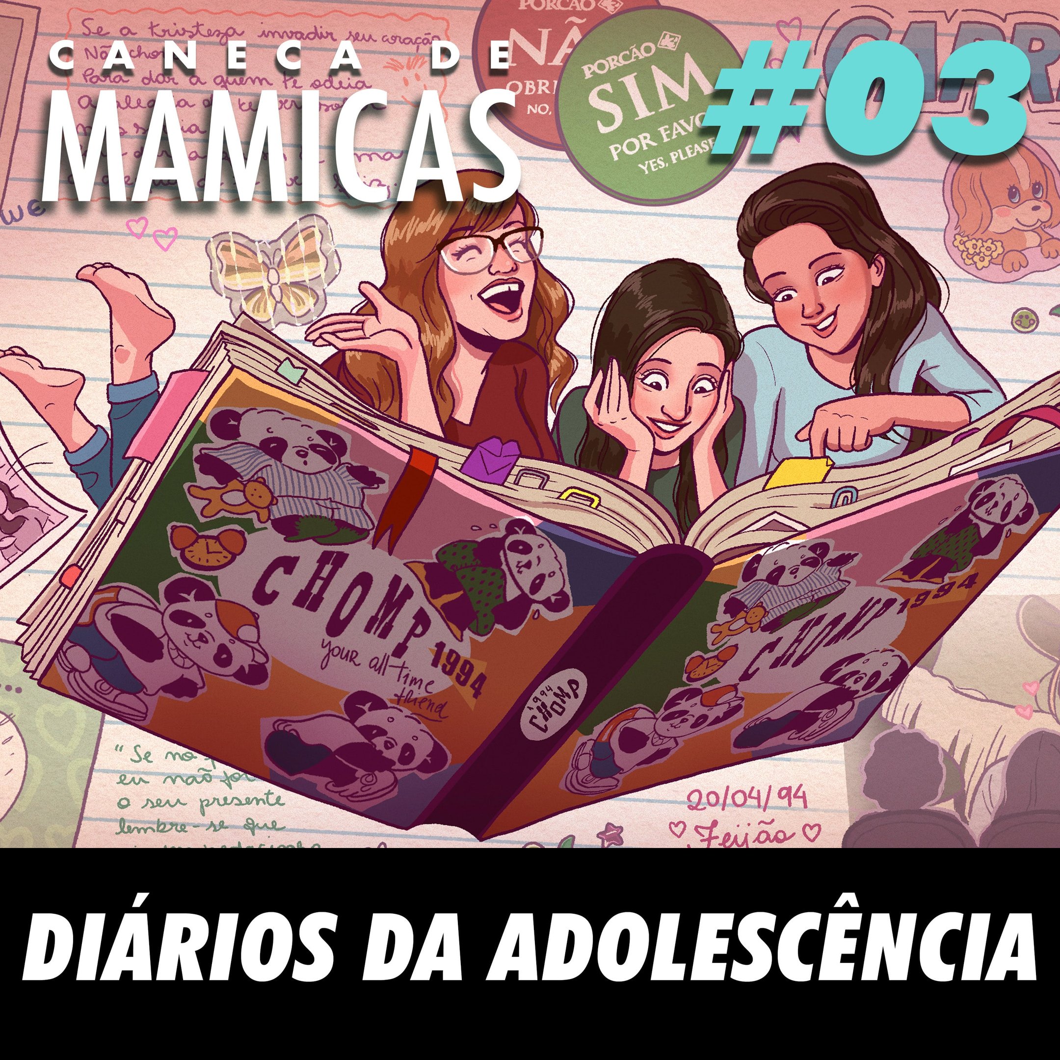 Caneca de Mamicas 03 - Diários da adolescência