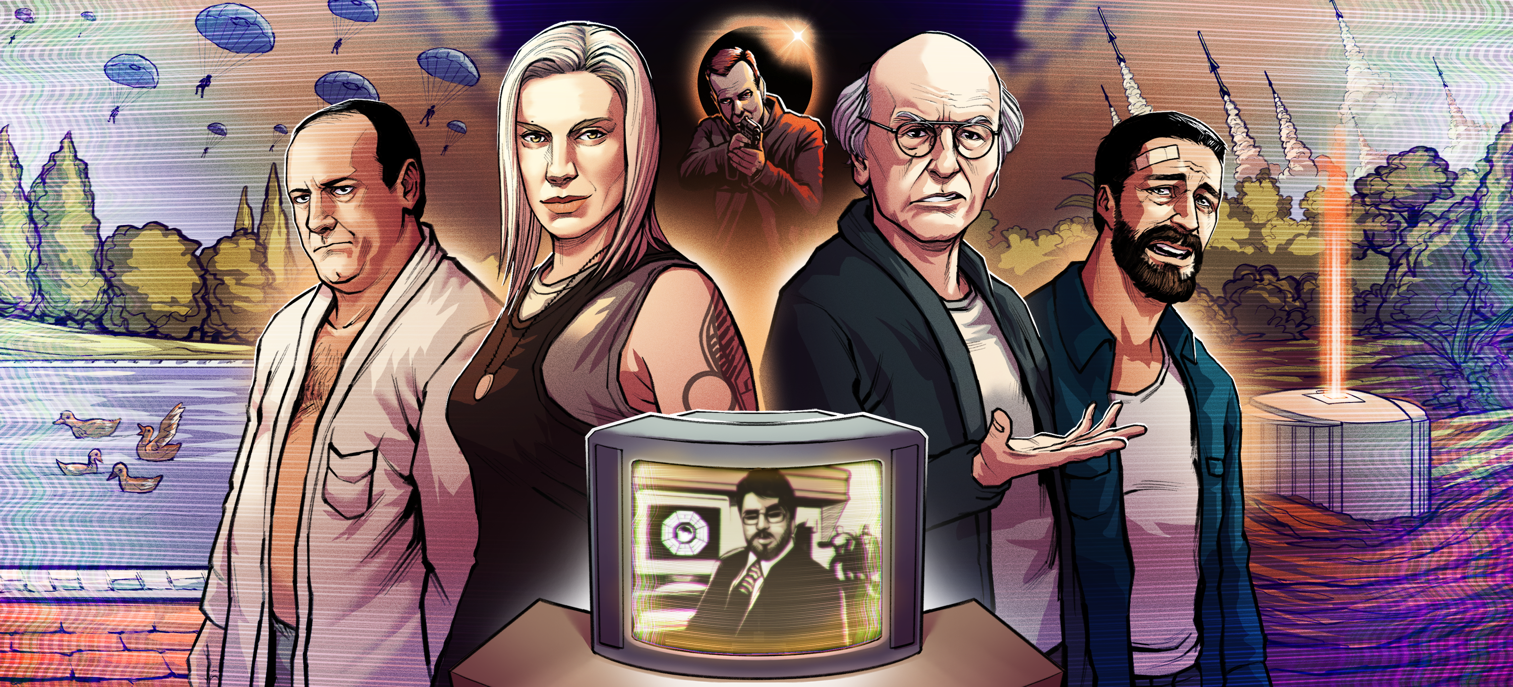 Capa do episódio A Era de Ouro da TV