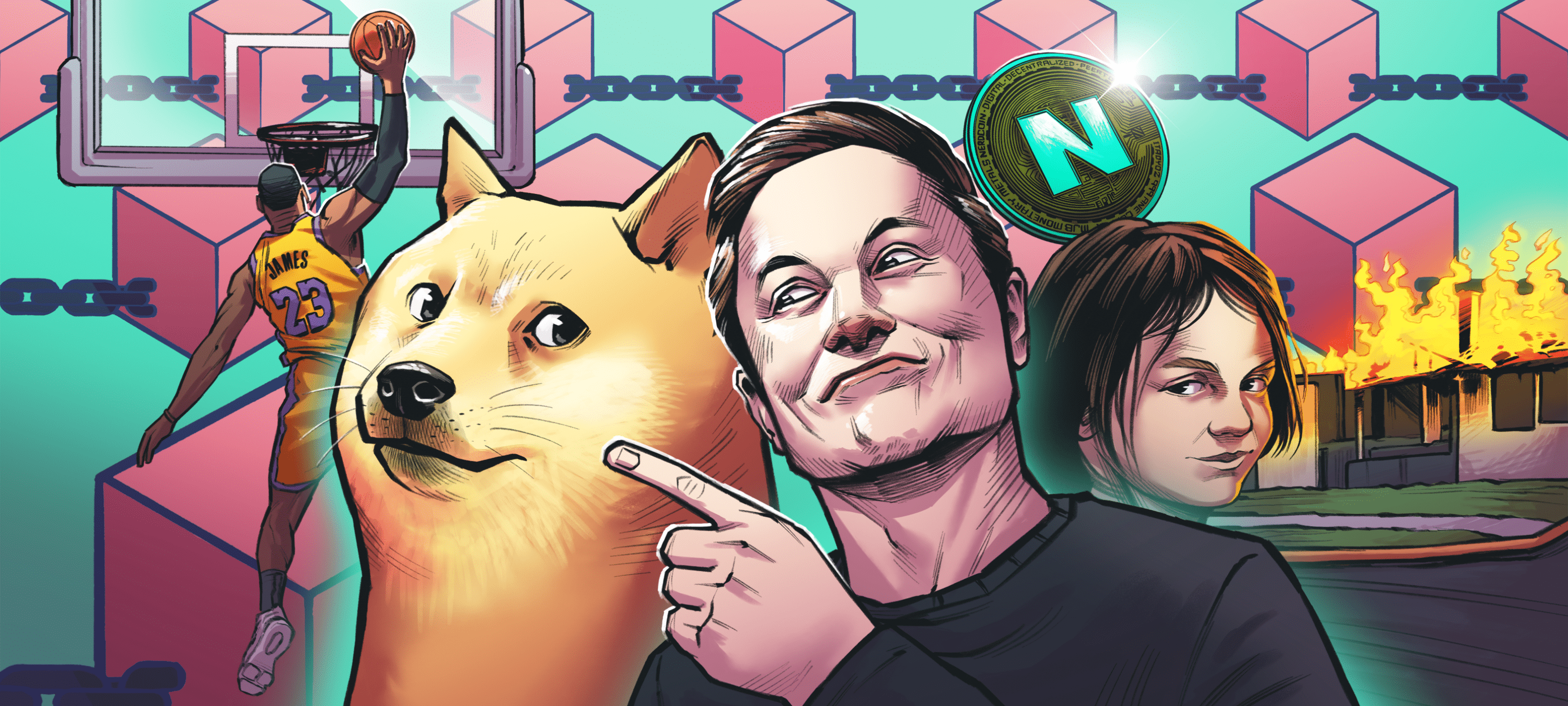 Blockchain, NFT e a Criptomoeda do meme