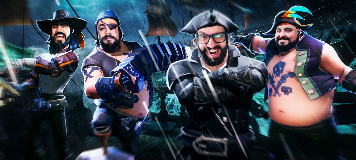 Sea of Thieves - Piratas old estilos