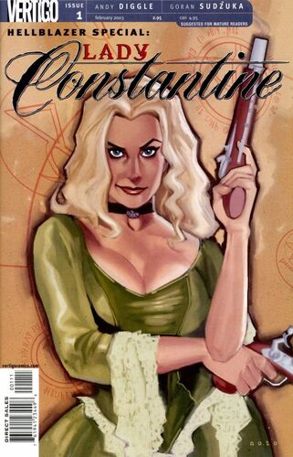 Capa da HQ Hellblazer: Lady Constantine