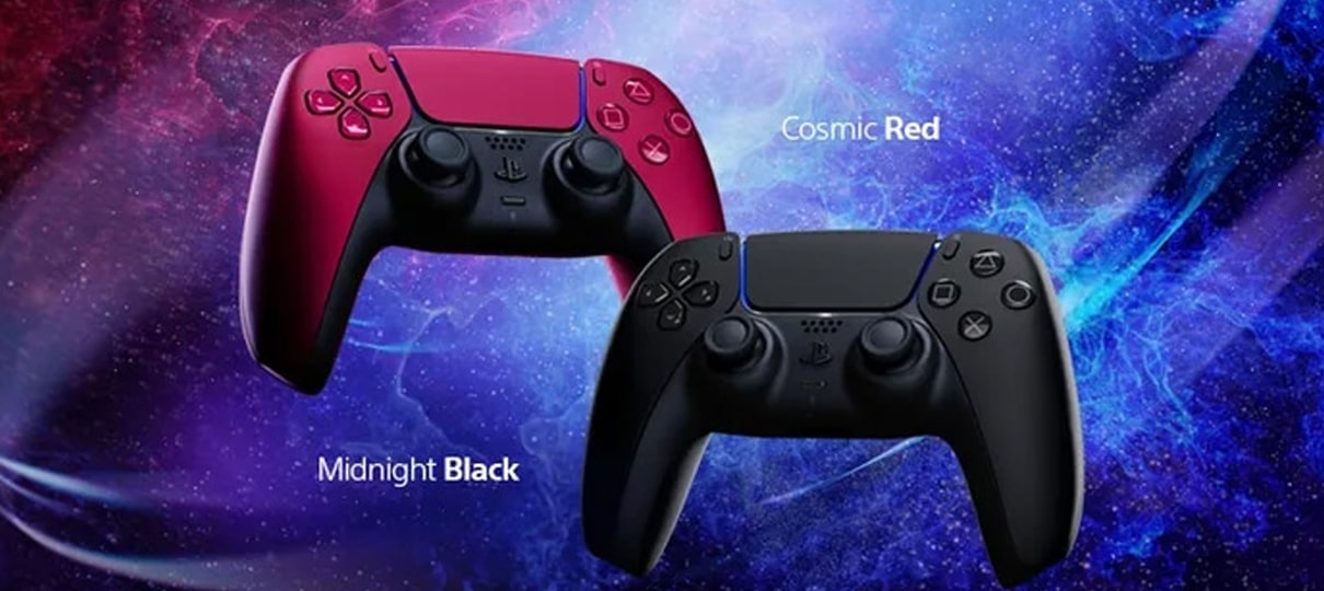 Novas cores do DualSense, controle de PS5, já estão em pré-venda no Brasil