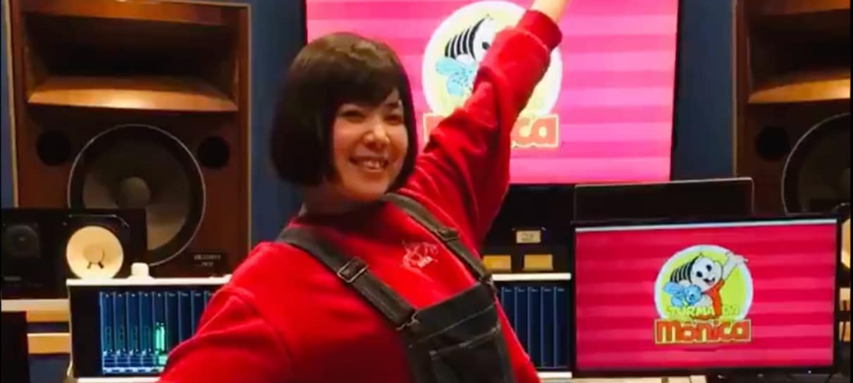 Dubladora da Mônica no Japão manda recado para os brasileiros