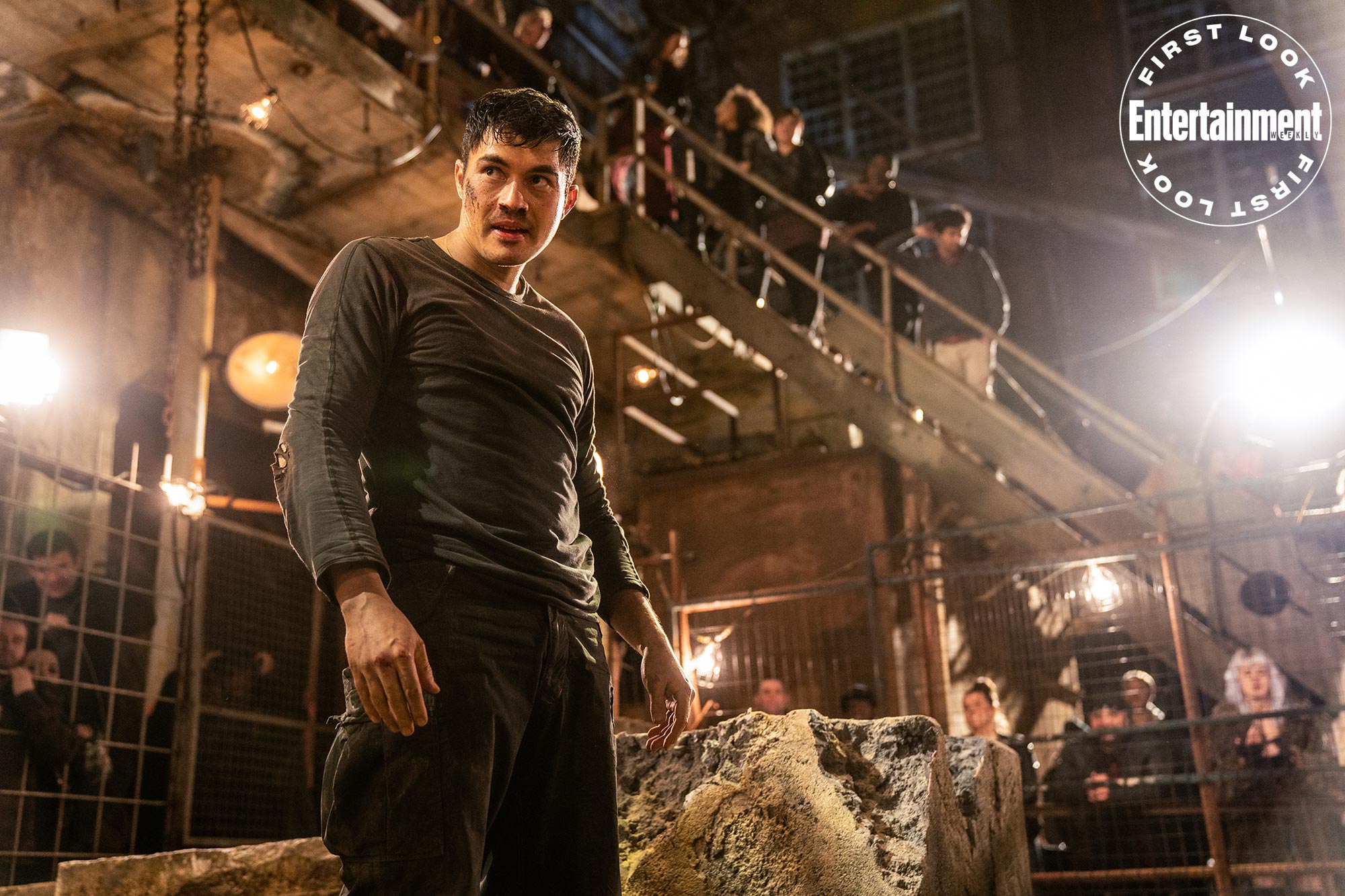 Henry Golding plays Snake Eyes in Snake Eyes: G.I. Joe Origins from Paramount Pictures, Metro-Goldwyn-Mayer Pictures and Skydance.