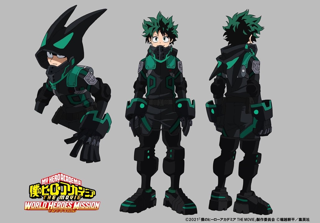 My Hero Academia: trajes furtivos de Deku, Bakugo e Todoroki no