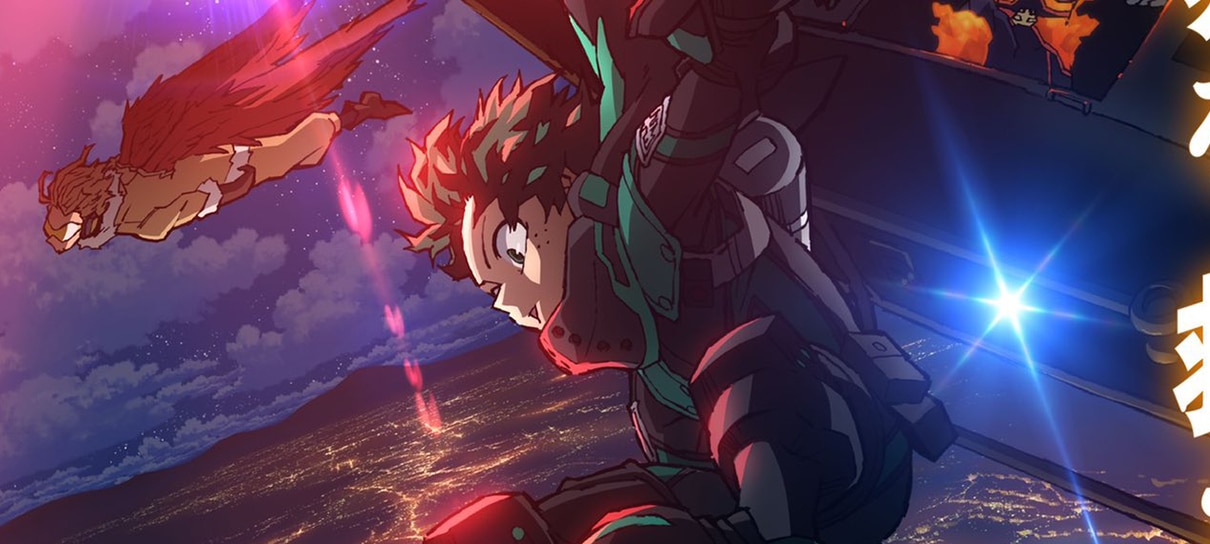 My Hero Academia: trajes furtivos de Deku, Bakugo e Todoroki no novo filme são revelados
