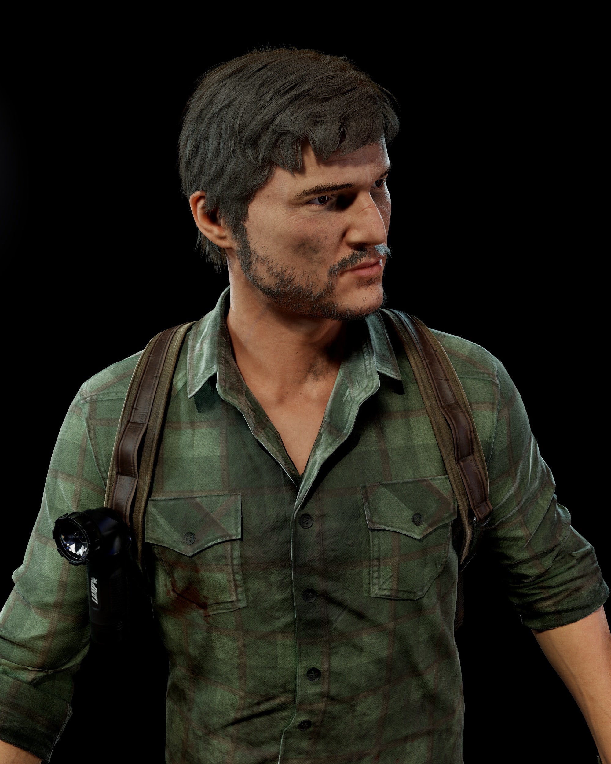 The Last of Us: Fã cria Pedro Pascal como Joel em arte 3D