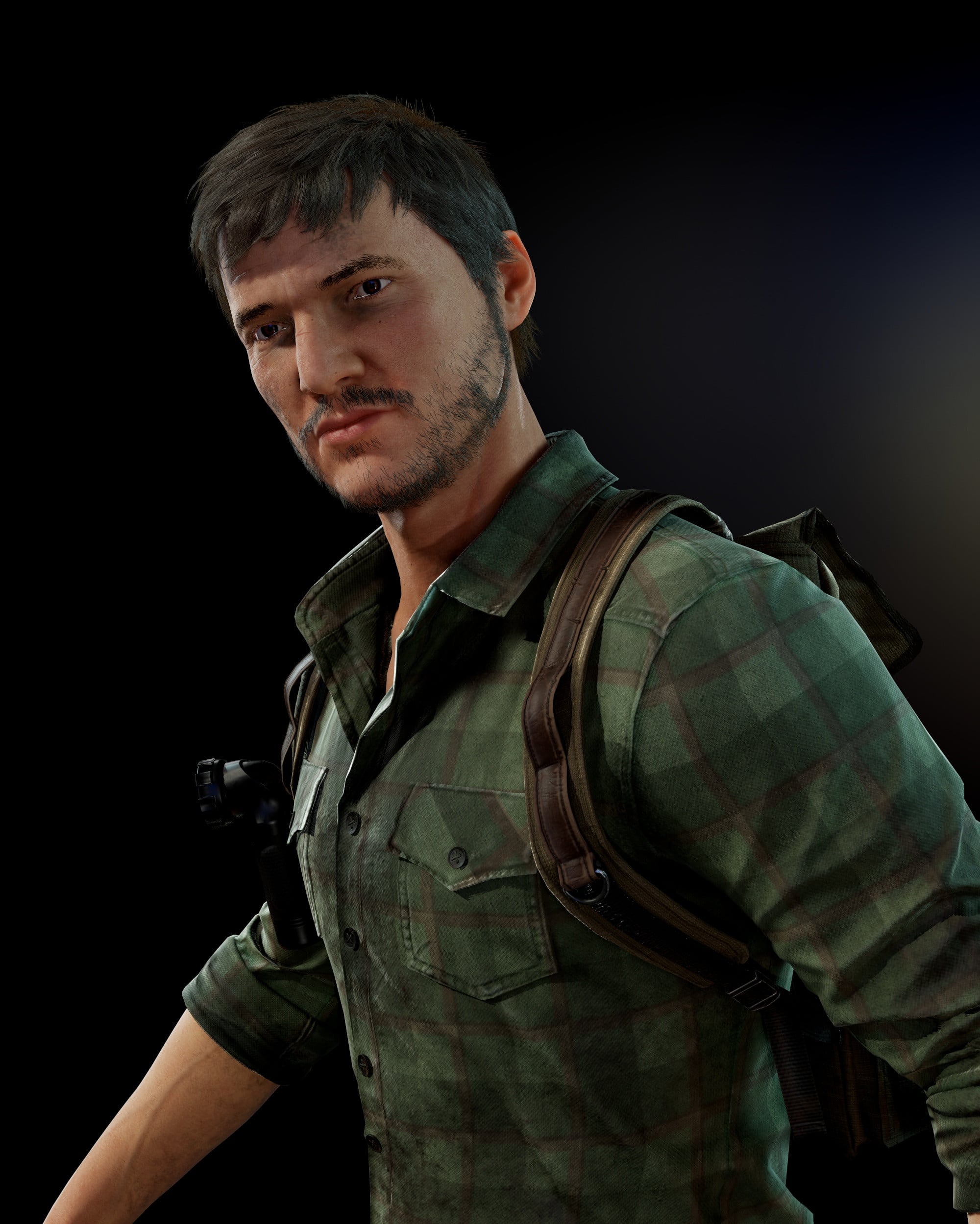 The Last of Us: Fã cria Pedro Pascal como Joel em arte 3D