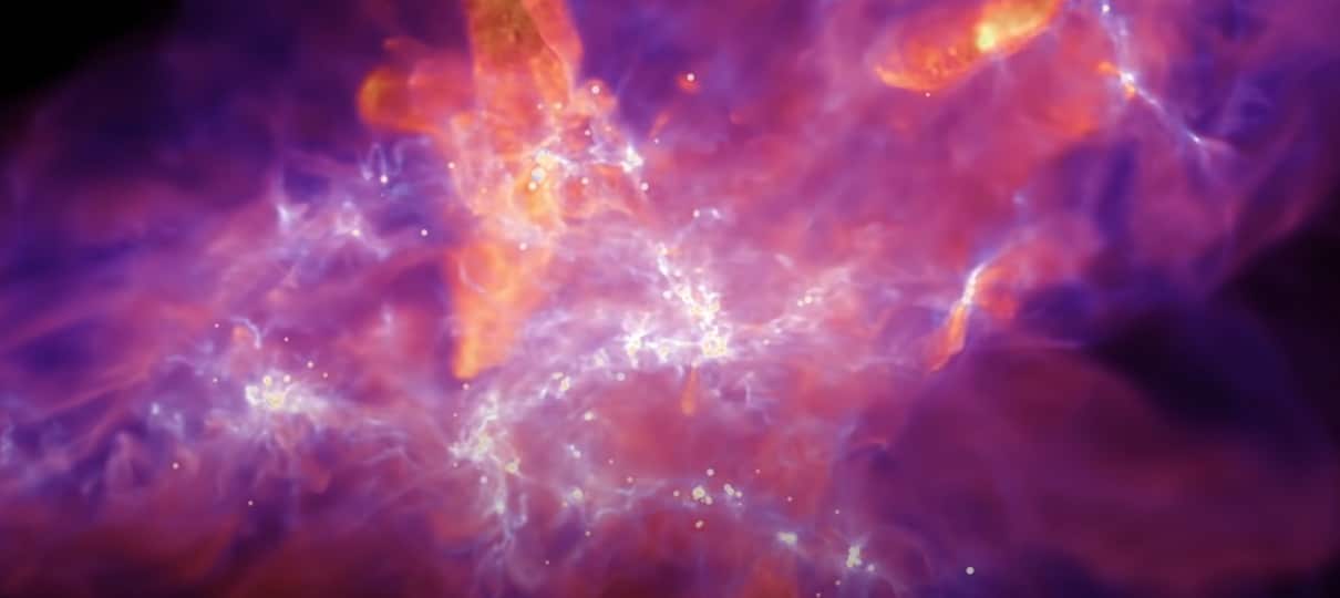 Simulador emula nascimento de uma estrela; confira