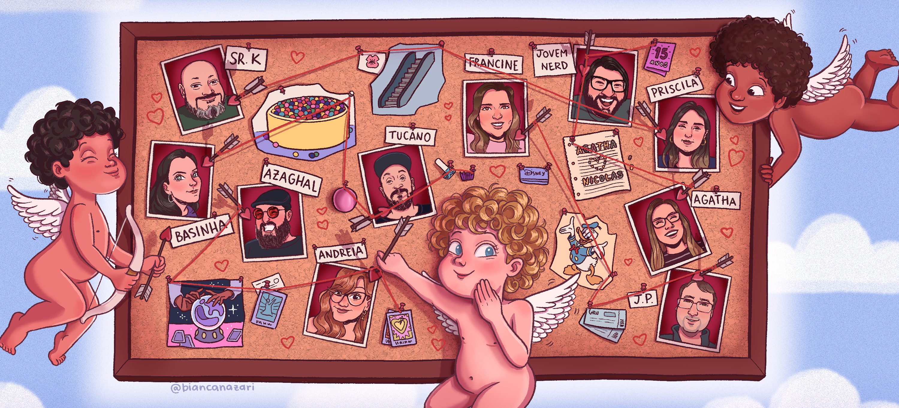 Capa do episódio Amores entrelaçados