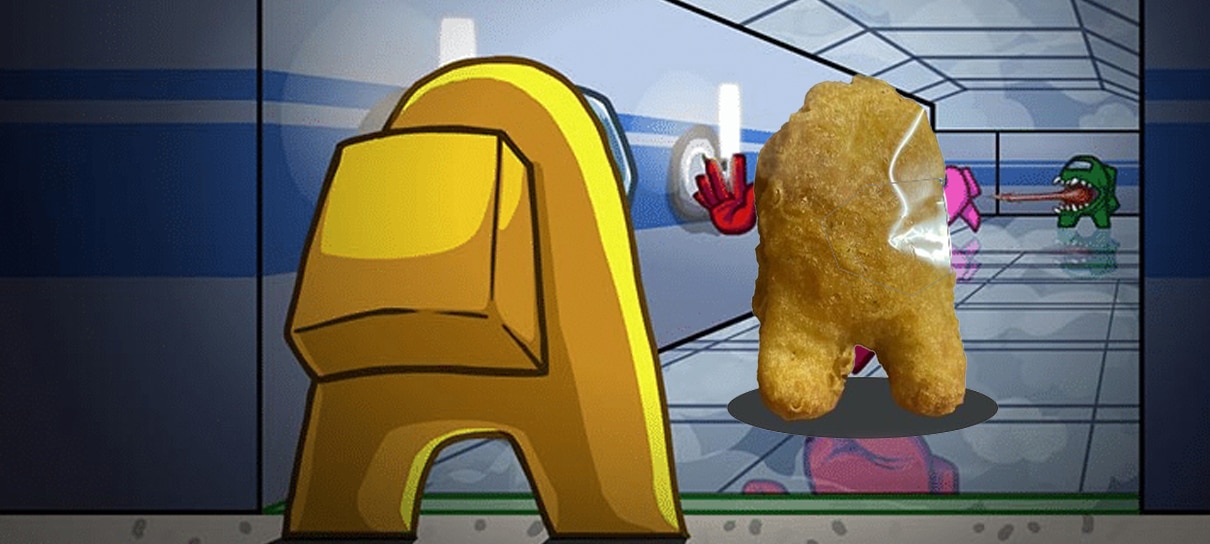 Alguém comprou um nugget em formato de Among Us por quase US$ 100 mil
