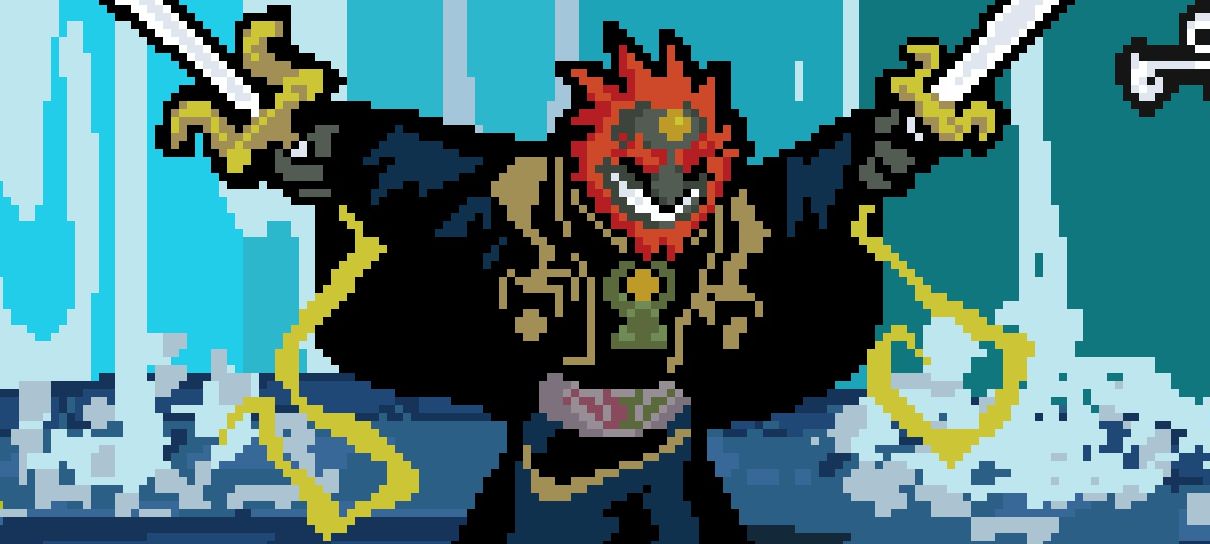 Arte imagina Zelda: Wind Waker como um RPG em pixel art